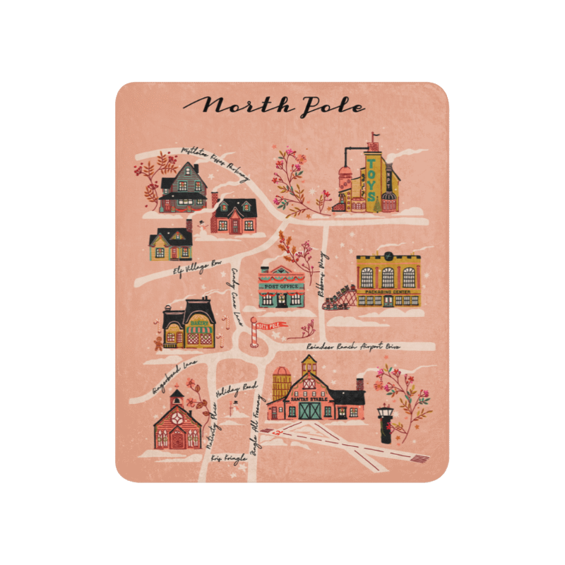 north pole blanket