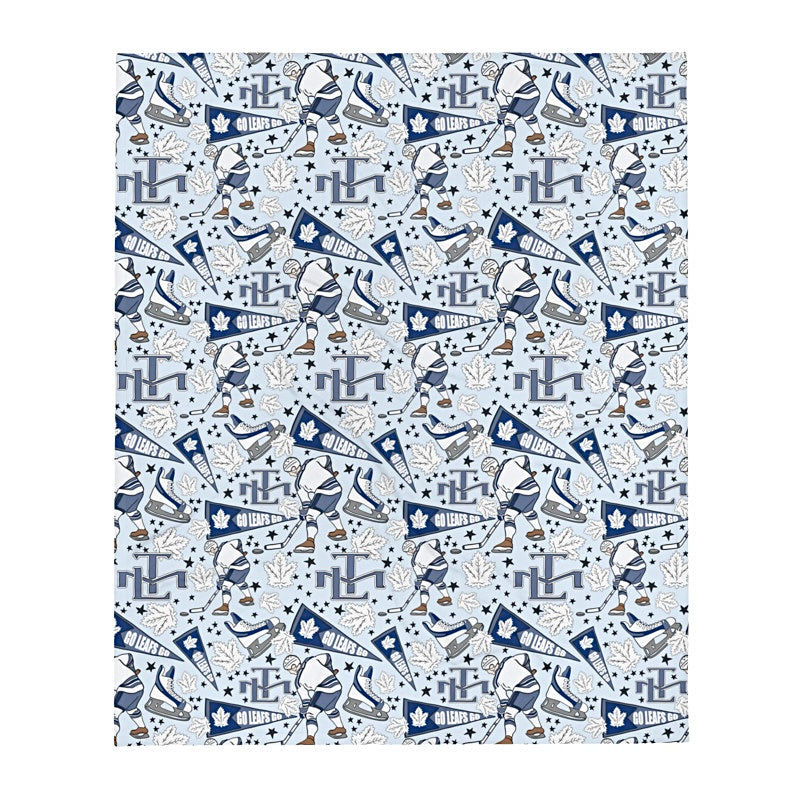 maple leafs hockey BLANKETS